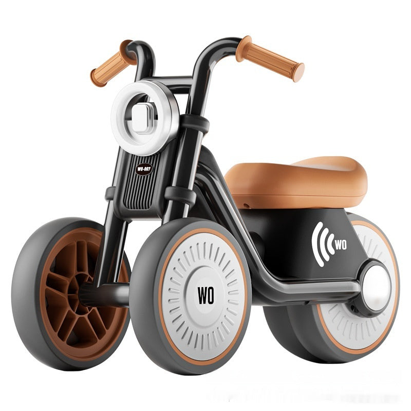 Kids Wiggle Car Ride-On Toy – 3 Wheel Sliding Balance Twist Car, Baby Walker Ride Toy for Toddlers, No Pedal Self-Propelled Swing Car
