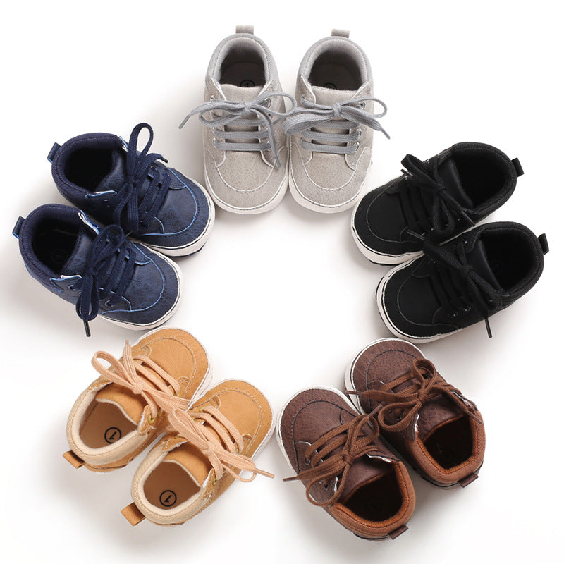 Soft Bottom Infant Shoes – Breathable Baby First Walking Shoes for Boys & Girls