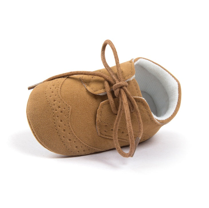Baby Boys First Walker Shoes Soft Sole – Comfortable Non-Slip Infant Walking Shoes