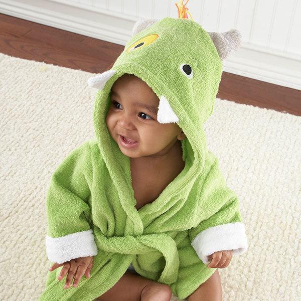 Cartoon Cute Animal Baby Bath Towel & Hooded Bathrobe – Soft Cotton Kids Bathrobe, Absorbent Infant Toddler Shower Wrap, Cozy Children’s Bath Towel