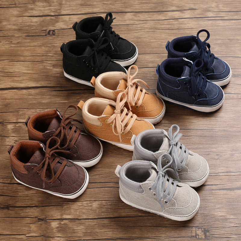Soft Bottom Infant Shoes – Breathable Baby First Walking Shoes for Boys & Girls