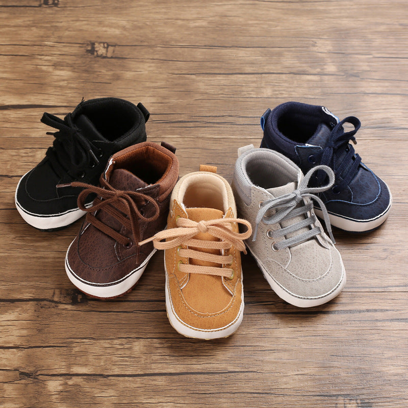 Soft Bottom Infant Shoes – Breathable Baby First Walking Shoes for Boys & Girls