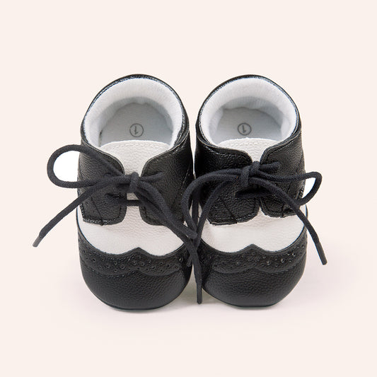 Baby Boys First Walker Shoes Soft Sole – Comfortable Non-Slip Infant Walking Shoes