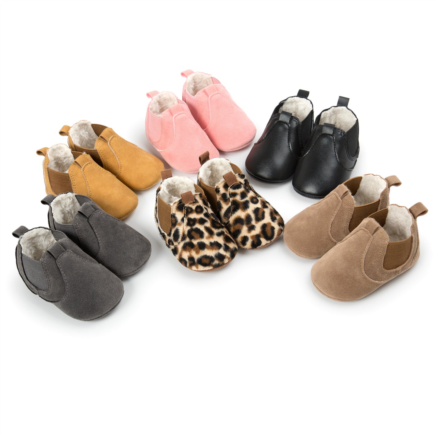 PU Leather Newborn Baby Shoes – Soft Sole Walker Sneakers for Infant Boys & Girls