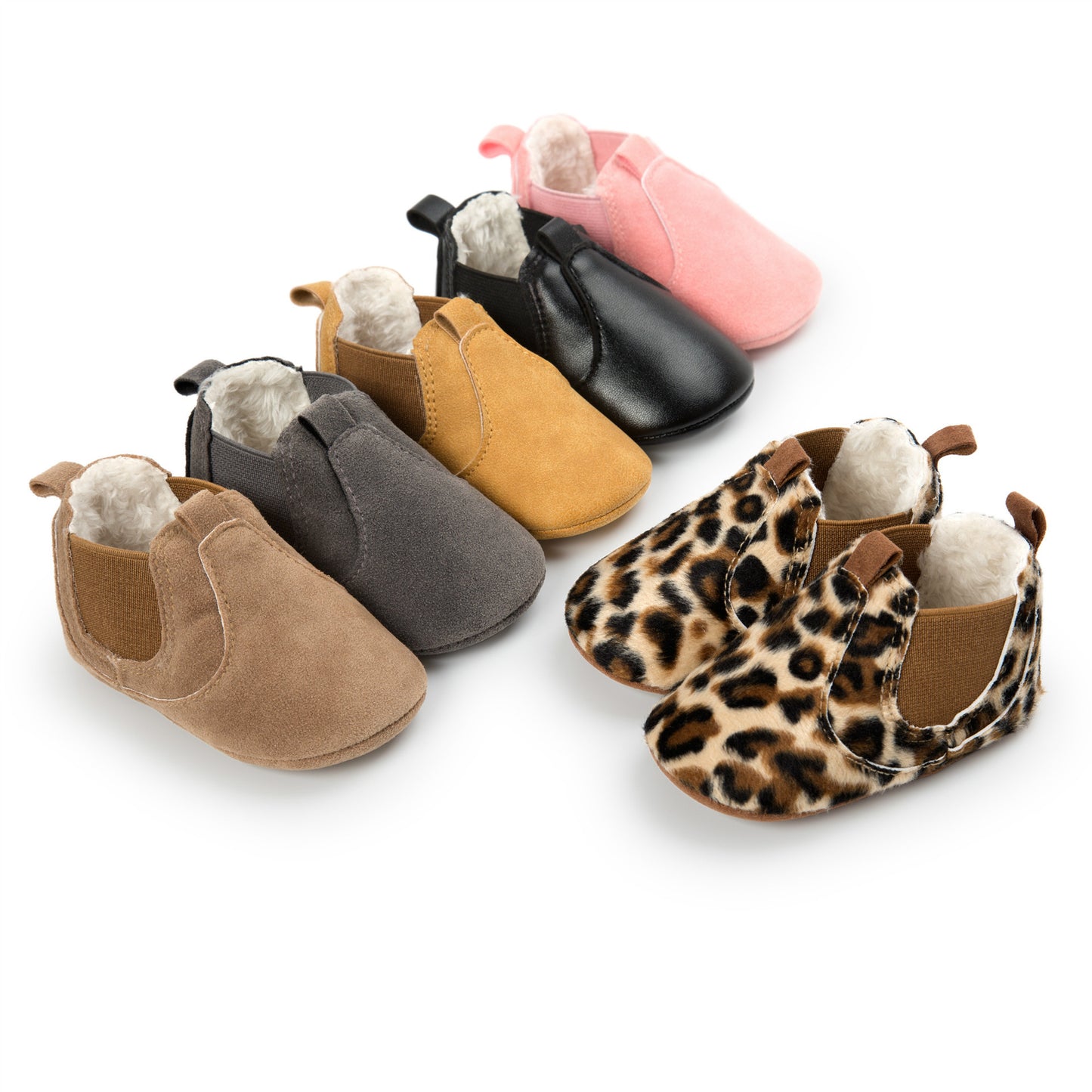 PU Leather Newborn Baby Shoes – Soft Sole Walker Sneakers for Infant Boys & Girls