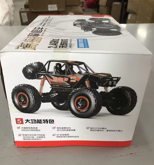 4WD High Speed RC Car 2.4GHz Remote Control Off-Road Truck Buggy Electric Racing Vehicle Toy for Kids Boys Gift