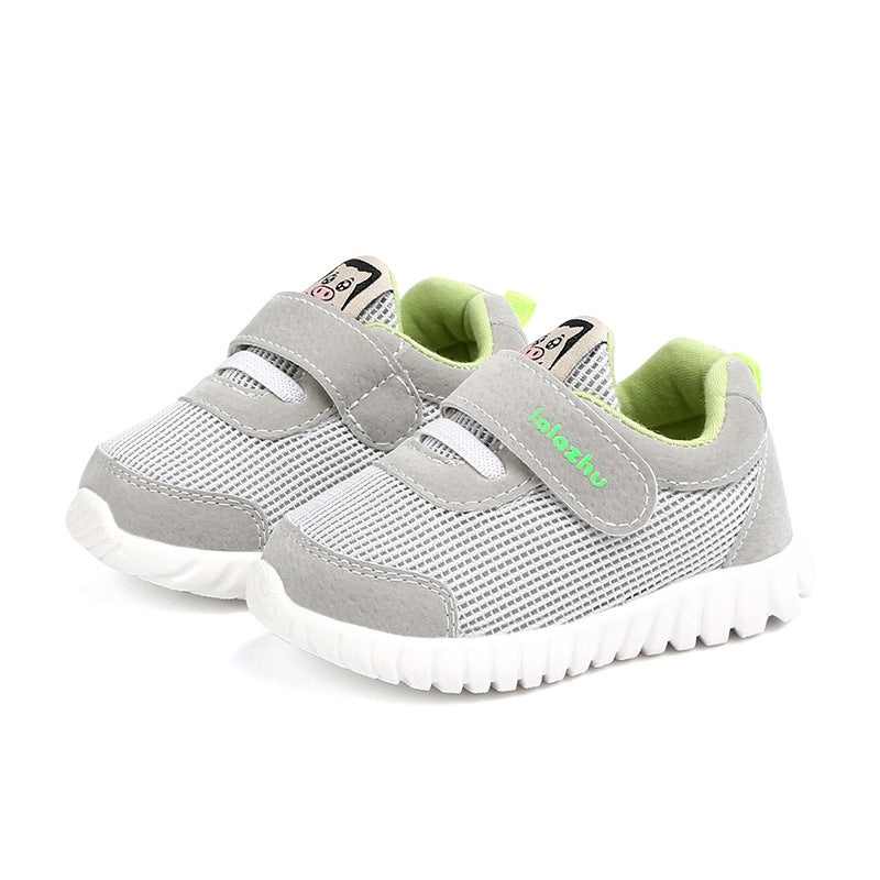 Toddler Boy Mesh Shoes – Breathable Lightweight Sports Sneakers for Babies