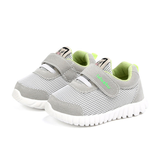 Toddler Boy Mesh Shoes – Breathable Lightweight Sports Sneakers for Babies