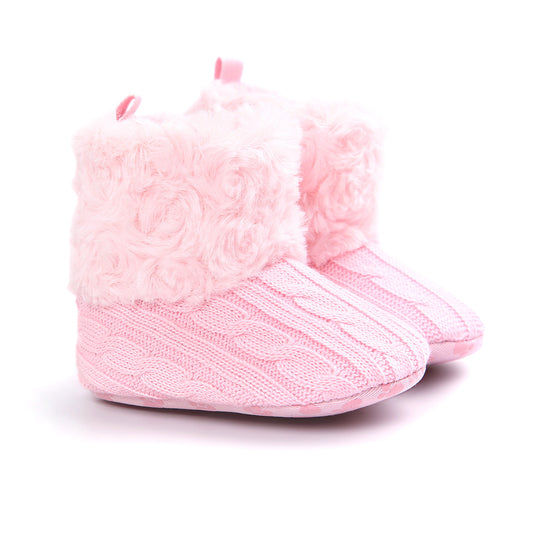 Infant Crib Shoes Soft Sole – Lightweight Non-Slip Baby First Walker Shoe