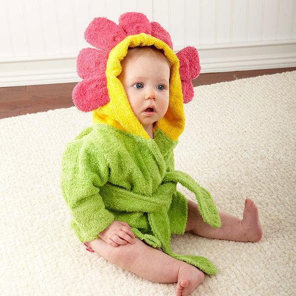 Cartoon Cute Animal Baby Bath Towel & Hooded Bathrobe – Soft Cotton Kids Bathrobe, Absorbent Infant Toddler Shower Wrap, Cozy Children’s Bath Towel