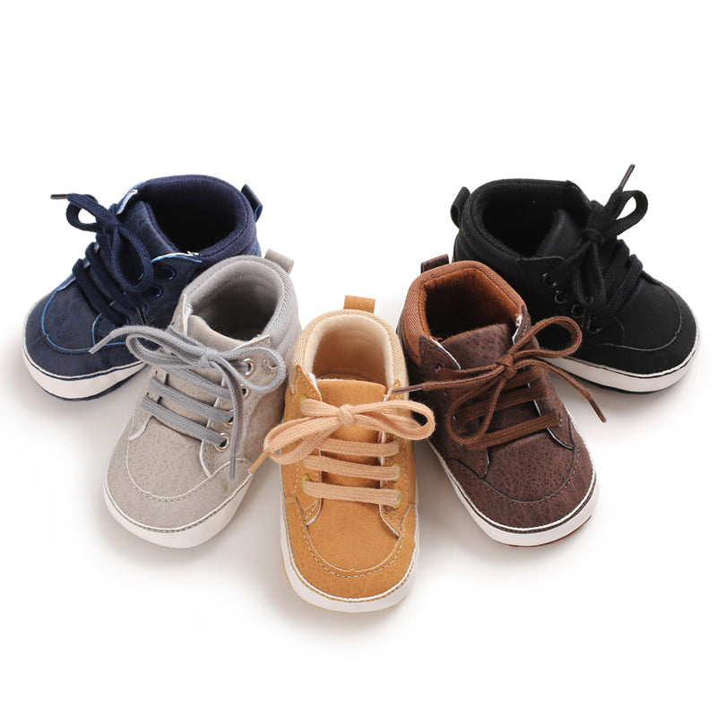Soft Bottom Infant Shoes – Breathable Baby First Walking Shoes for Boys & Girls