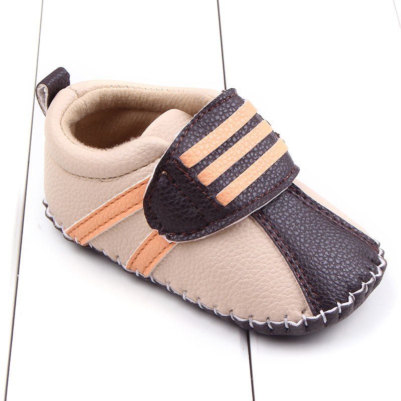 Toddler Baby Shoes with Big Velcro Strap – Breathable Soft Sole Anti-Slip Sneakers