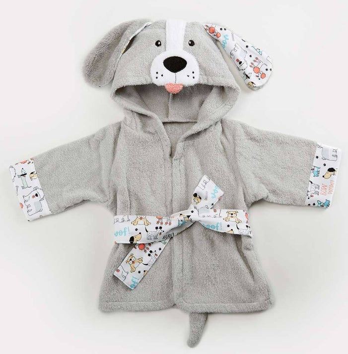 Cartoon Cute Animal Baby Bath Towel & Hooded Bathrobe – Soft Cotton Kids Bathrobe, Absorbent Infant Toddler Shower Wrap, Cozy Children’s Bath Towel