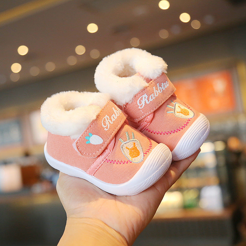 Infant Cotton Shoes Soft Sole – Baby Shoes for 0–24 Months Toddlers