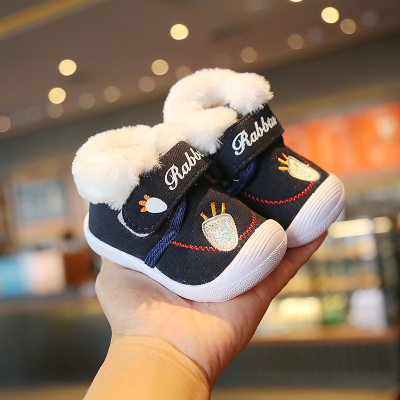 Infant Cotton Shoes Soft Sole – Baby Shoes for 0–24 Months Toddlers