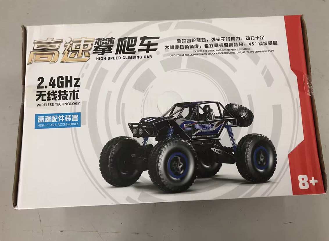 4WD High Speed RC Car 2.4GHz Remote Control Off-Road Truck Buggy Electric Racing Vehicle Toy for Kids Boys Gift