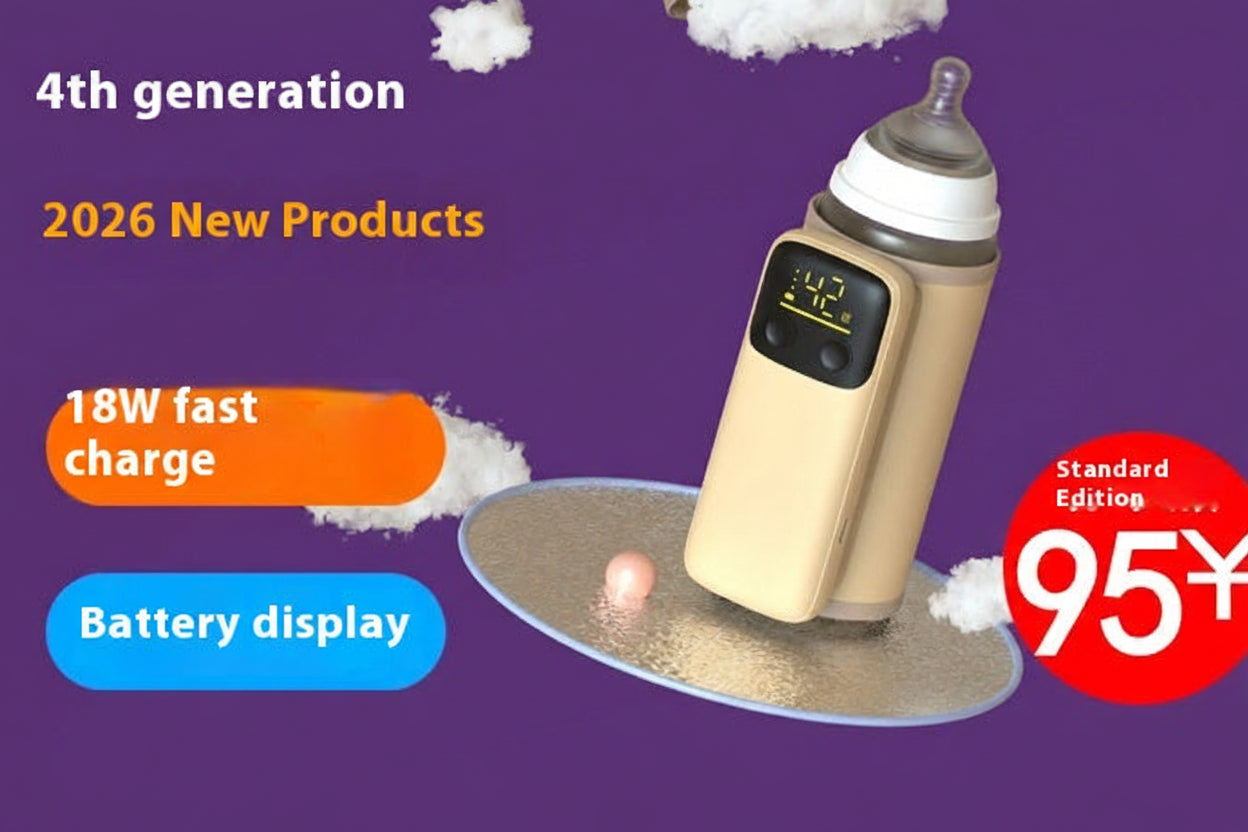 Baby Bottle Insulation Cover – Portable Universal Milk Warmer, Constant Temperature Heating Sleeve for Infant Feeding